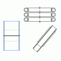 Mesa de bilhar – bloco cad em dwg