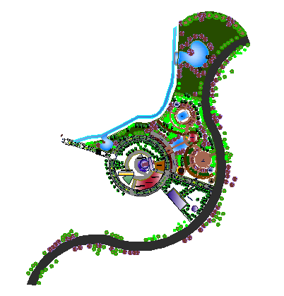 Blocos CAD/Dwg vegetações paisagismo para AutoCAD - Download